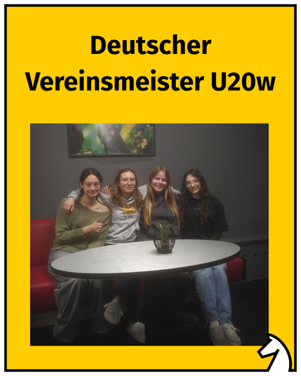 U20w - Essen-Werder ist Deutscher Vereinsmeister der DVM 2025.🏆