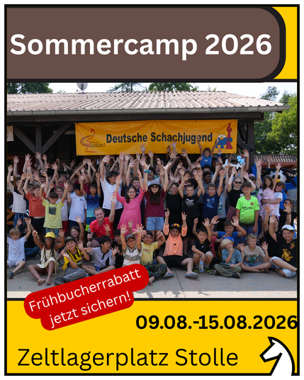 DSJ Sommercamp 2026. Bis zum 31.03. Frühbucherrabatt sichern.