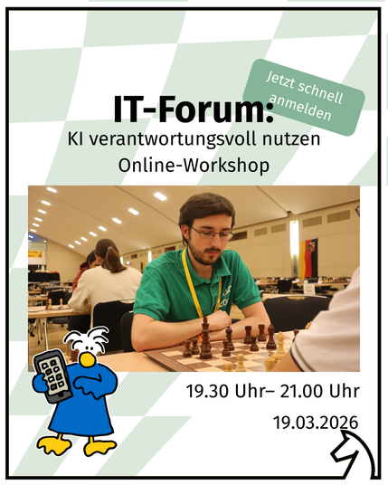 Einladung für das IT-Forum am 19.03.2026 um 19:30Uhr.