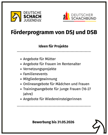 Förderprogramm von DSJ und DSB