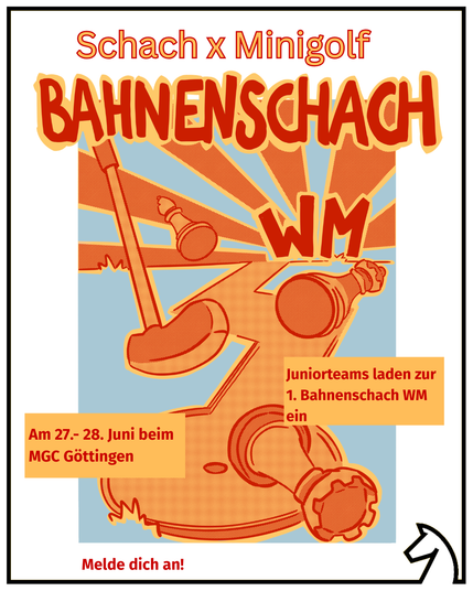 Bahnenschach WM Schach x Minigolf
